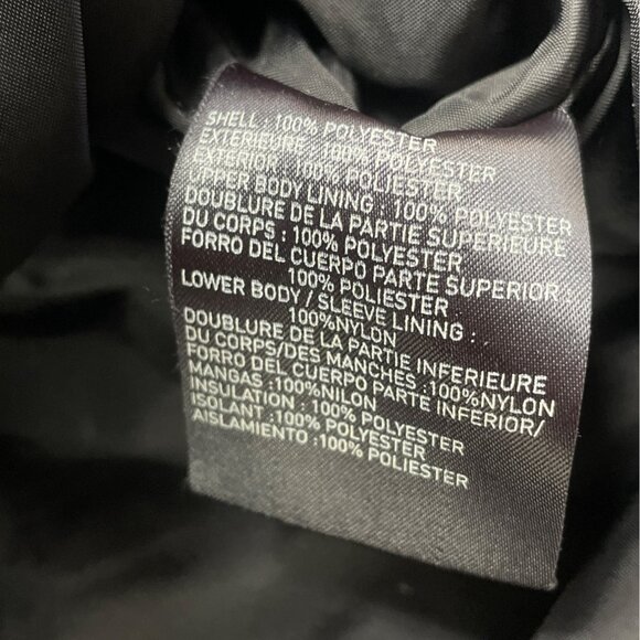 Liz Claiborne Women’s Black Zip-Up Jacket With High Collar Snap Details Size M - Picture 9 of 10